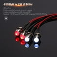 thumbnail image 2 of WAITLOVER Kit de luces LED para camión, faro, luz trasera, Control remoto, concesionario de coches E5G5, 2 of 7