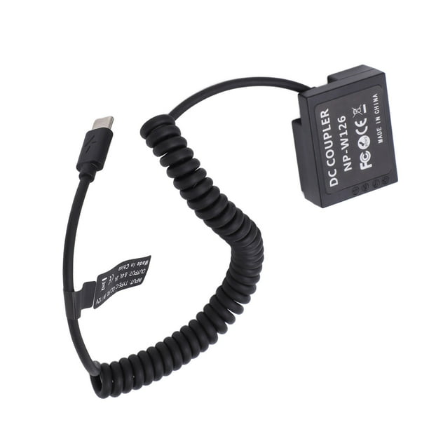 Batería Simulada NP-W126, Batería Simulada De Amplia Aplicación 8.4V 2A Puerto Tipo C Reemplazo De Plástico Protección Múltiple Para Fuji XT1 Para Fuji XT2