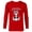 New Red, variant on Marvel Studios Deadpool & Wolverine Chimichangas Toony - Long Sleeve T-Shirt for Men - Customized-White