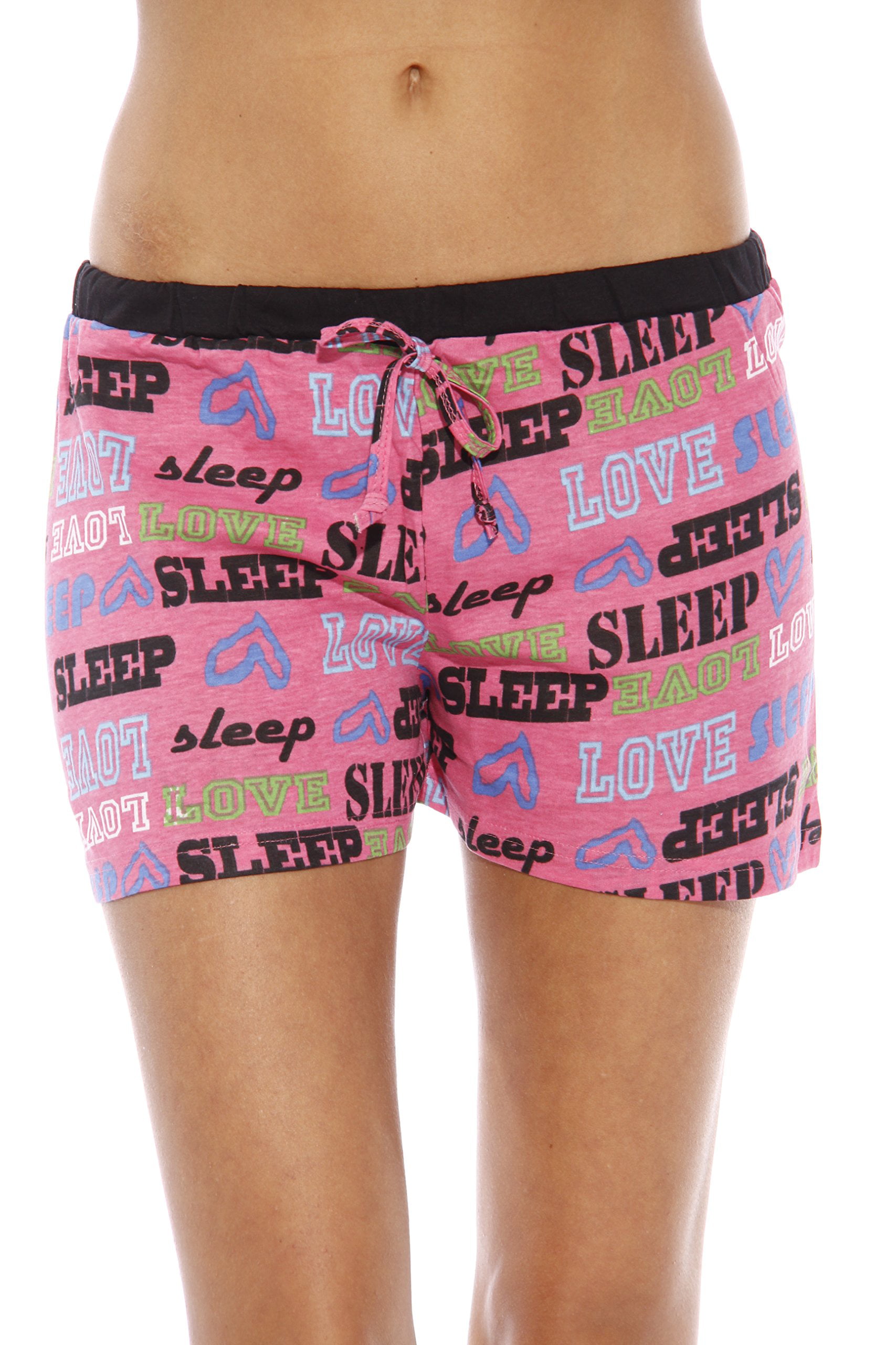 Just Love Womans Pajamas Shorts Pjs Sleepwear Love Sleep Large