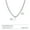 A, variant on Classic A-Z Initial Letter Necklaces for Men Stylish Pendant with Cuban Chain-A