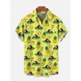 thumbnail image 3 of Camisa hawaiana para hombre, con estampado 3D, divertida caricatura de animales, camisetas de manga corta, ropa informal de verano para hombre, camisas de moda callejera para niños, 3 of 5