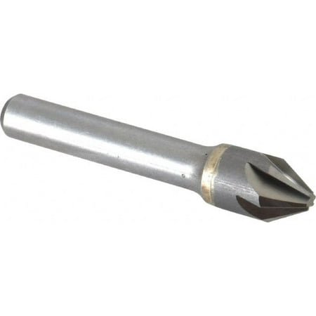 

Made in USA 1/2 Head Diam 3/8 Shank Diam 6 Flute 60° Solid Carbide Countersink Bright Finish 2-1/2 OAL 0.156 Nose Diam Single End Straight Shank Right Hand Cut