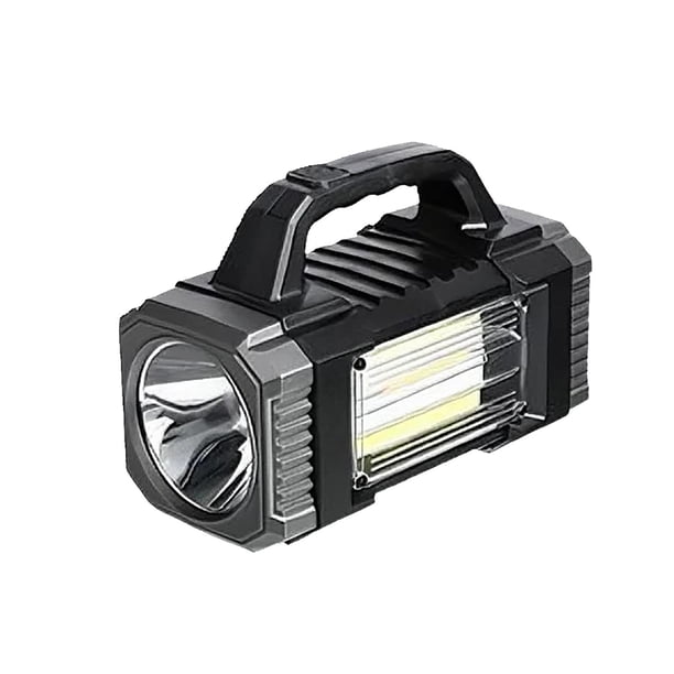 Linterna de luz potente para exteriores, reflector portátil de largo alcance, linterna de carga solar, luz de mano para el hogar