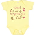 thumbnail image 3 of Inktastic Gymnast Future Girls Baby Bodysuit, 3 of 5