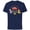 Navy, variant on Disney 100 Pixar A Magical Celebration Anniversary D100 - Short Sleeve Cotton T-Shirt for Adults - Customized-Black