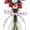 White, variant on Cififendec 4th of July Patriotic Wired Ribbon, 180", Red White Blue Stars and Stripes Wired Ribbon, Suitable for 250th Anniversary Decorations