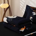 thumbnail image 5 of jejeloiu Kawaii Puffin Zipper Full Size Comforter Sets with Fitted Sheet and 2 Pillowcases Kids,Wild Seagull Bird Zipper Bedding Set For Boys,Reversible,4 Pieces, 5 of 7
