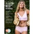thumbnail image 6 of Kindly Yours Women’s So Comfy Micro Wire Free Bonded Push Up Plunge Bra, Sizes S-XXXL, 6 of 12