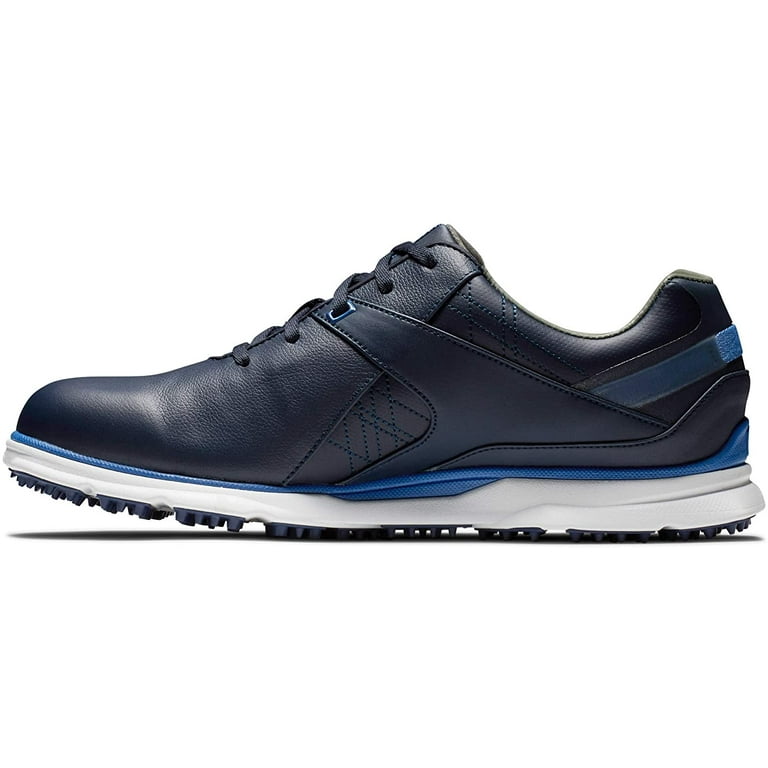 Mens navy blue golf best sale shoes
