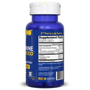 NATURAL STACKS Dopamine Brain Food - 650mg L-Tyrosine Supplement - Dopamine Supplement for Focus & Mental Drive - Supports Mental Energy - Neurotransmitter Support with B Vitamins - 60 Capsules