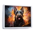 thumbnail image 2 of Designart "Splendid Scottish Terrier" Animals Dog Floater Framed Canvas Prints, 2 of 5