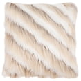 thumbnail image 2 of Safavieh Brella 20" x 20" Coastal Acrylic Decorative Pillows, White/Taupe (Set of 2), 2 of 4