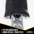 thumbnail image 2 of US Cargo Control Airline-Style Track Filler Strip For L Track, 10 Foot Length Plastic Strip, Works With All Styles of L Track, Easily Roll Motorcycles, ATVs, and Other Wheeled Cargo Over L Track, 2 of 5