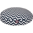 thumbnail image 1 of MajesticPet 788995510895 Lit Rond pour Animaux 42 Po. Chevron, Bleu Marine - Grand, 1 of 1
