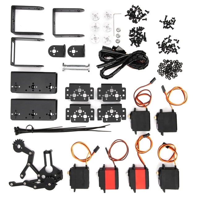 Brazo mecánico de sujeción, Control libre, accesorios para robots DIY, flexibles y suaves, 4264