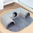 thumbnail image 5 of Foldable Cat Beds, Cat Beds Tunnel Removable Washable, Ushaped Cat Cave, Play Foldable Pet Accessories, 5 of 5