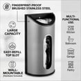 thumbnail image 4 of Innovaze Plastic Bag Holder Wall Mount, Grocery Bag Dispenser for Kitchen Storage Organizer, Semicircle Plastic Bag Holder, 4 of 6