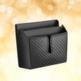 thumbnail image 2 of Adhesive Car Storage Box Carbon Fiber Container Organizers Phone Holder for Car - Small Size, 2 of 6