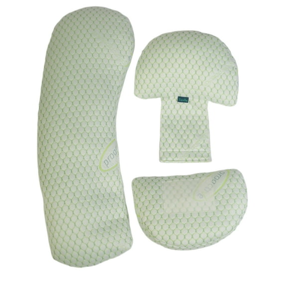 TemBe Pregnancy Pillow, Soft Maternity Body Pillow with Detachable and Adjustable Pillow Cover Support for Belly, Back, Legs, and HIPS