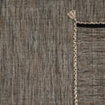 thumbnail image 4 of SAFAVIEH Montauk Bijar Solid Cotton Area Rug, Beige/Black, 5' x 5' Square, 4 of 8
