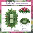 thumbnail image 3 of Sympathy Silks Artificial Cemetery Flowers - Beauty Mum and Pink Rose Bouquet & Saddle, 3 of 6