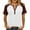 Summer Tops Wine, variant on Womens Plus Size Henley Shirt, Short Raglan Sleeve Shirts for Women Summer Fashion Color Patchwork Crewneck Button Up T-Shirts