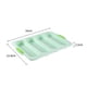 thumbnail image 4 of Pan Francés De Silicona, Bandeja Para Hornear Baguette, Molde Para Pan Antiadherente Para Herramienta Para Hornear Scienceny HA040462-01, 4 of 6