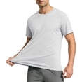 thumbnail image 5 of TOMVIGX Men's Workout Quick Dry Cooling T-Shirts Athletic Moisture Wicking Short Sleeve Shirts Tee for Gym, Running, Beach, Hiking, 5 of 6