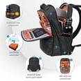 thumbnail image 4 of Mochila EVERKI Studio expandible 15" para MacBook 26L, color negro, 4 of 6