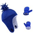 thumbnail image 1 of Guantes de dedo con terciopelo otoño e invierno guantes de gorro de lana para niños, 1 of 1