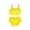 Yellow, variant on Girls Two Piece Swimsuits Bikini Set Bow Girls Swimsuit Summer Swimsuit Teen Girls 5-6 Years