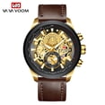 thumbnail image 1 of De pulsera Ocio Moda Cristal Hombres Reloj de cuarzo, 1 of 8