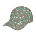 thumbnail image 1 of Fotbe Retro Hippie Groovy Mushroom Gorro Clásico de Béisbol, Gorra Ajustable con Broche Snapback, Gorro de Exterior de Algodón Suave, 1 of 6