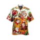 thumbnail image 1 of Camisas con gráfico navideño de Papá Noel para hombre, camisetas hawaianas Harajuku, Camiseta corta con estampado, ropa de gran tamaño para vacaciones a la moda, 2024, 1 of 4