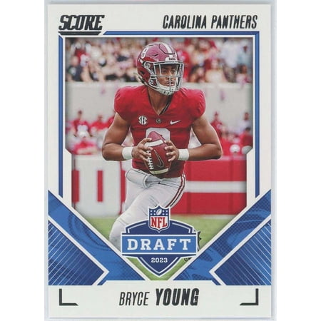 NFL 2023 Panini Score Draft Insert Bryce Young #2 (Rookie)