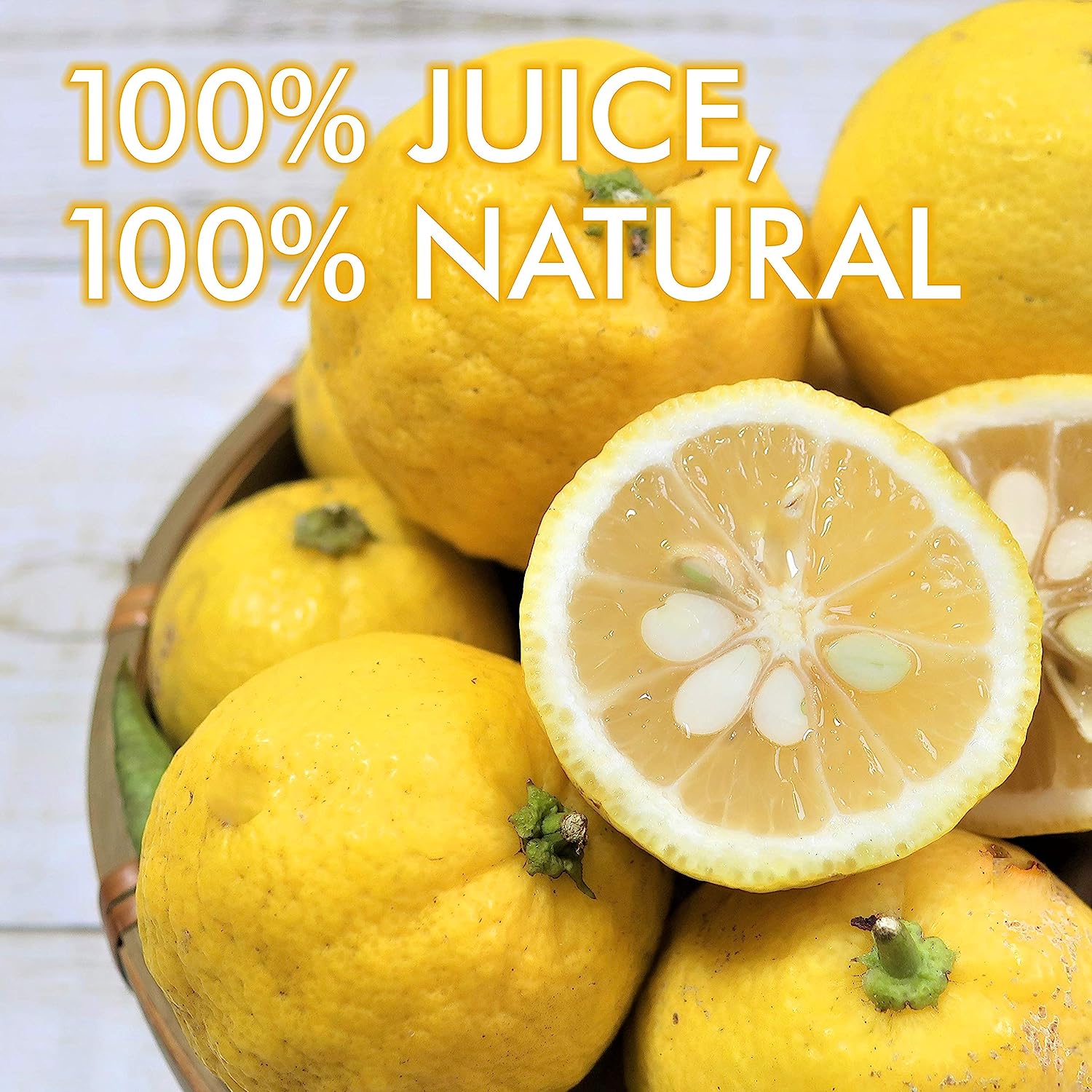 Yamasan Jugo de Yuzu 100% Auténtico Japonés, 3.52oz 2