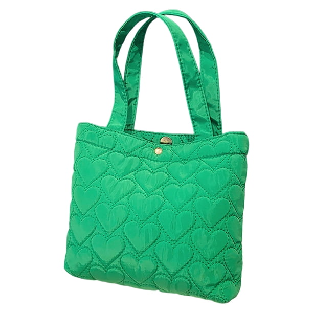 Bolso de hombro informal para mujer bolso de compras de gran capacidad de Color sólido para mujer