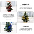 thumbnail image 4 of 4 piezas de árbol de Navidad decorativo adorable adorno de mesa para vitrina, 4 of 7