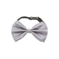 thumbnail image 1 of Gravity Threads Tuxedo Solid Color Bow Tie, Gray, 1 of 2