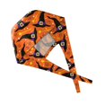 thumbnail image 3 of Fall Nurse Hat for Women, Adjustable Scrub Cap with Ponytail, Halloween Hair Cover for Work, Shower, Salon, Spa, Home, Soft Breathable Cap Earthy Yellow, 3 of 3