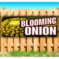 thumbnail image 1 of Blooming Onion Now Open 13 oz Vinyl Banner With Metal Grommets, 1 of 4