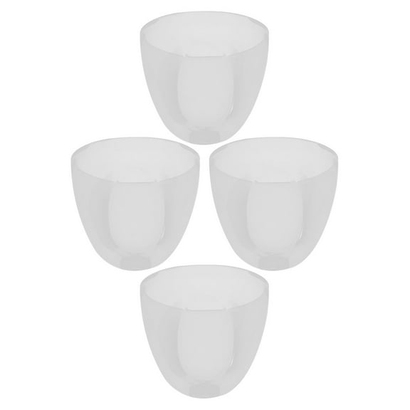 4 Pcs Baby Bottle Accessories Milk Caps Bottles Clear Dust Cover Plastic