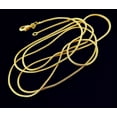 thumbnail image 6 of K-KED Wholesale 10pcs/20pcs Gold Plated 1mm Snake Chain Necklace 16-30"-18-20 Pcs, 6 of 7