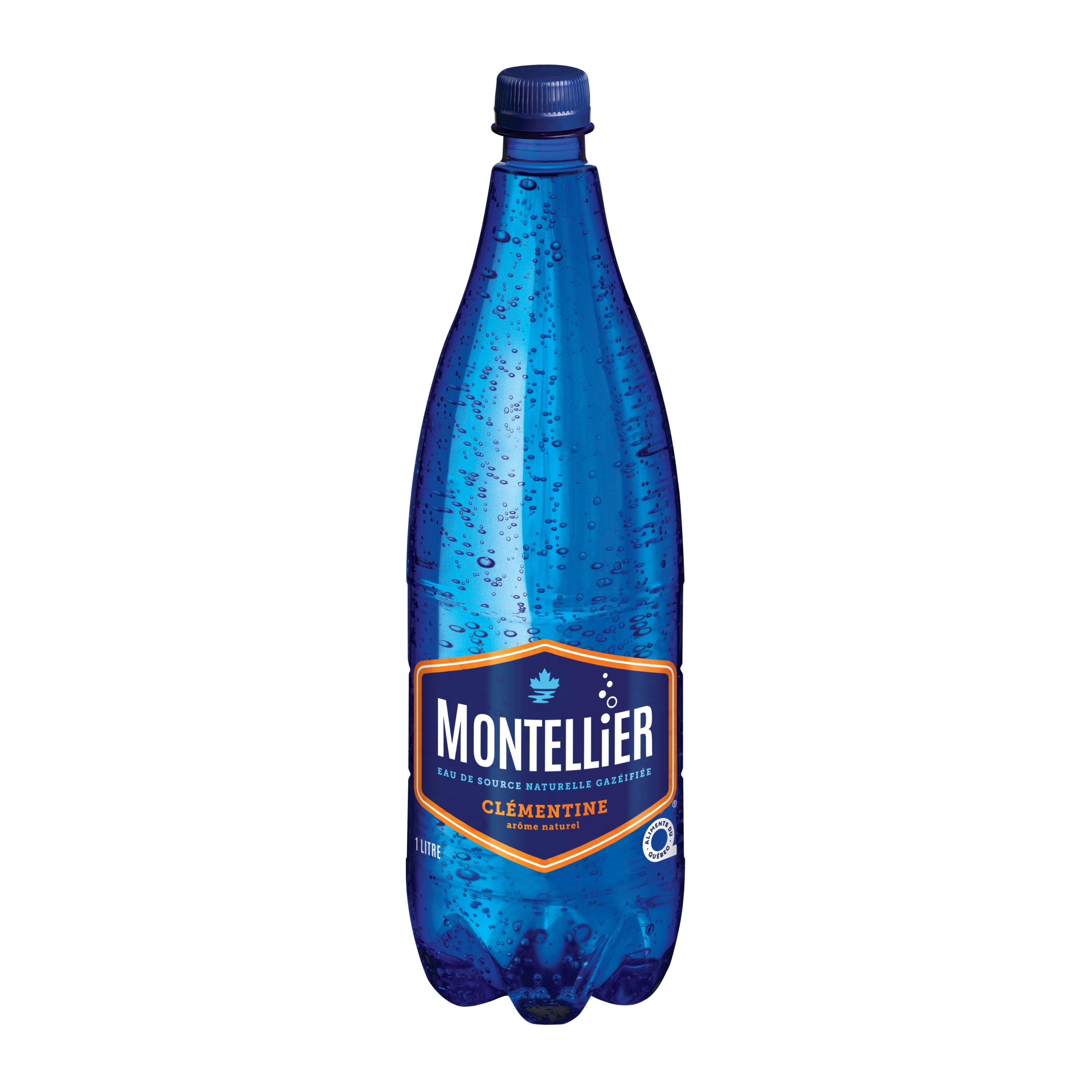 Montellier Clementine Carbonated Natural Spring Water 1 L, Bottle