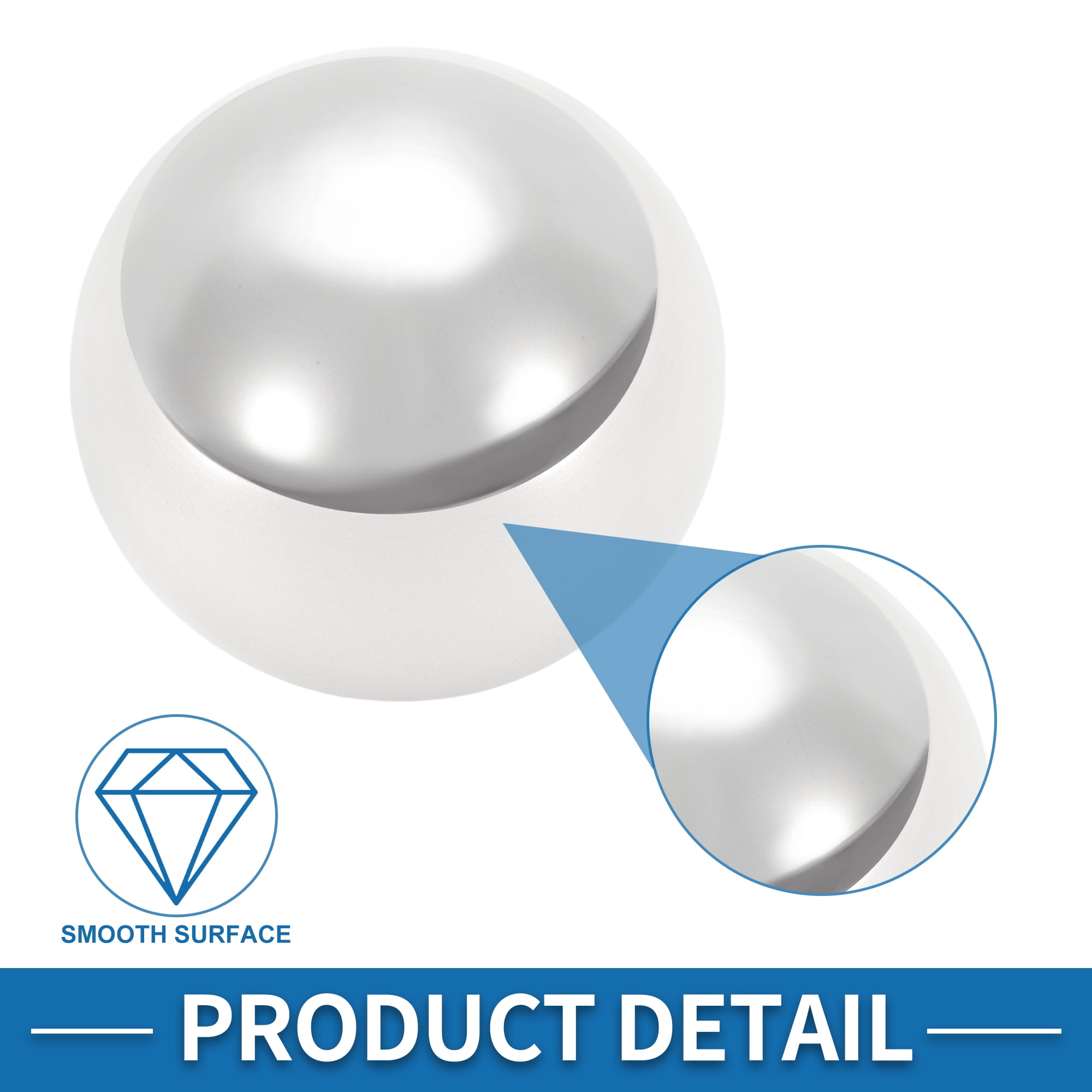 Unique Bargains 41.3mm Bearing Ball Bearing Steel G100 Precision Ball Silver Tone 1 Pc