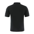 thumbnail image 4 of Handshe Men's Band Collar Henley Shirts Casual Short Sleeve Zipper Classic Golf T Shirt Summer Fashion Sport Workout Tee Top, 4 of 4