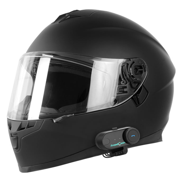 FreedConn Motocycle Helmet Waterproof Wireless Bluetooth Headset TCOM-VB;  /FM Radio/800M Intercom/2 Riders Intercom/ Moto Biking & Skiiing/ 2 in 1  microphone; 
