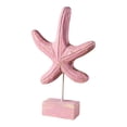 thumbnail image 1 of Escultura de mesa, estatua decorativa de estilo náutico para restaurante. Estrella de mar 18x29.5cm, 1 of 9