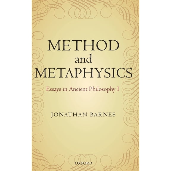 Method and Metaphysics: Essays in Ancient Philosophy I, (Hardcover)